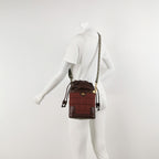 Gucci GG Logo Crossbody Shoulder Bag in Leather and Canvas 057850400354