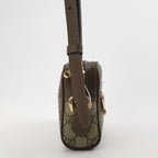 Gucci Ophidia Mini Leather Canvas GG Shoulder Bag 250502781174934