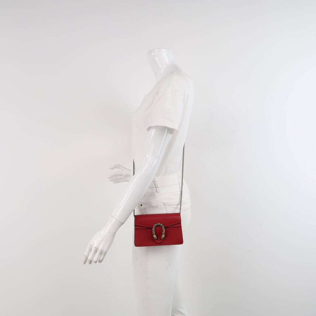 Gucci Dionysus Mini Bag in Leather with Double Tiger Head Buckle 250501781174334