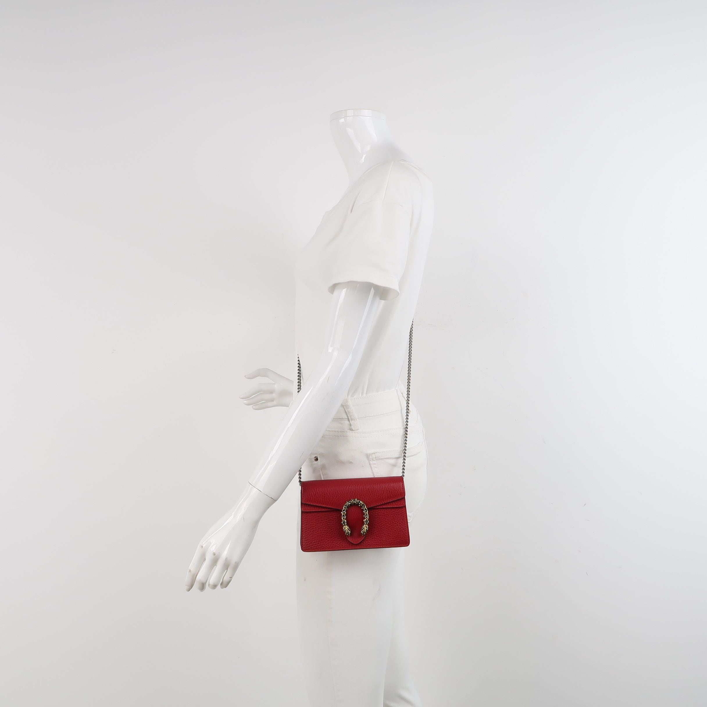 Gucci Dionysus Mini Bag in Leather with Double Tiger Head Buckle 250501781174334