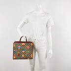 Gucci Leather Cartoon Pattern GG Monogram Kids Handbag 057850201012