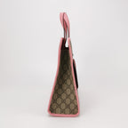 Gucci GG Canvas and Strawberry Print Children's Handbag 250430781172099