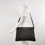 Gucci GG Canvas and Leather Shoulder Bag 250429781171027