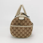 Gucci GG Canvas and Leather Top Handle Bag 250430781172029