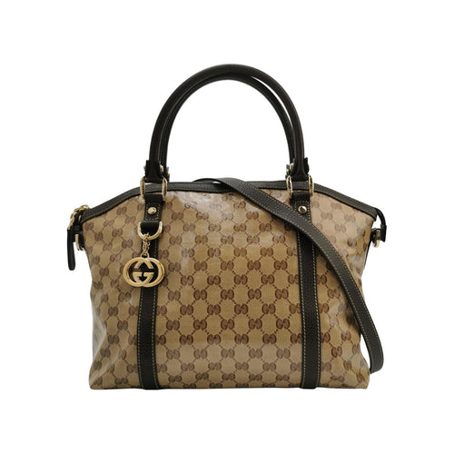 Gucci Coated Canvas GG Logo Crossbody Shoulder Bag 250429781171415