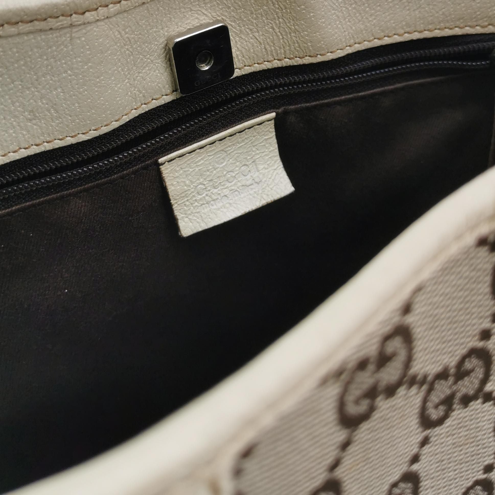 Gucci GG Canvas and Leather Tote Bag 250429781170845