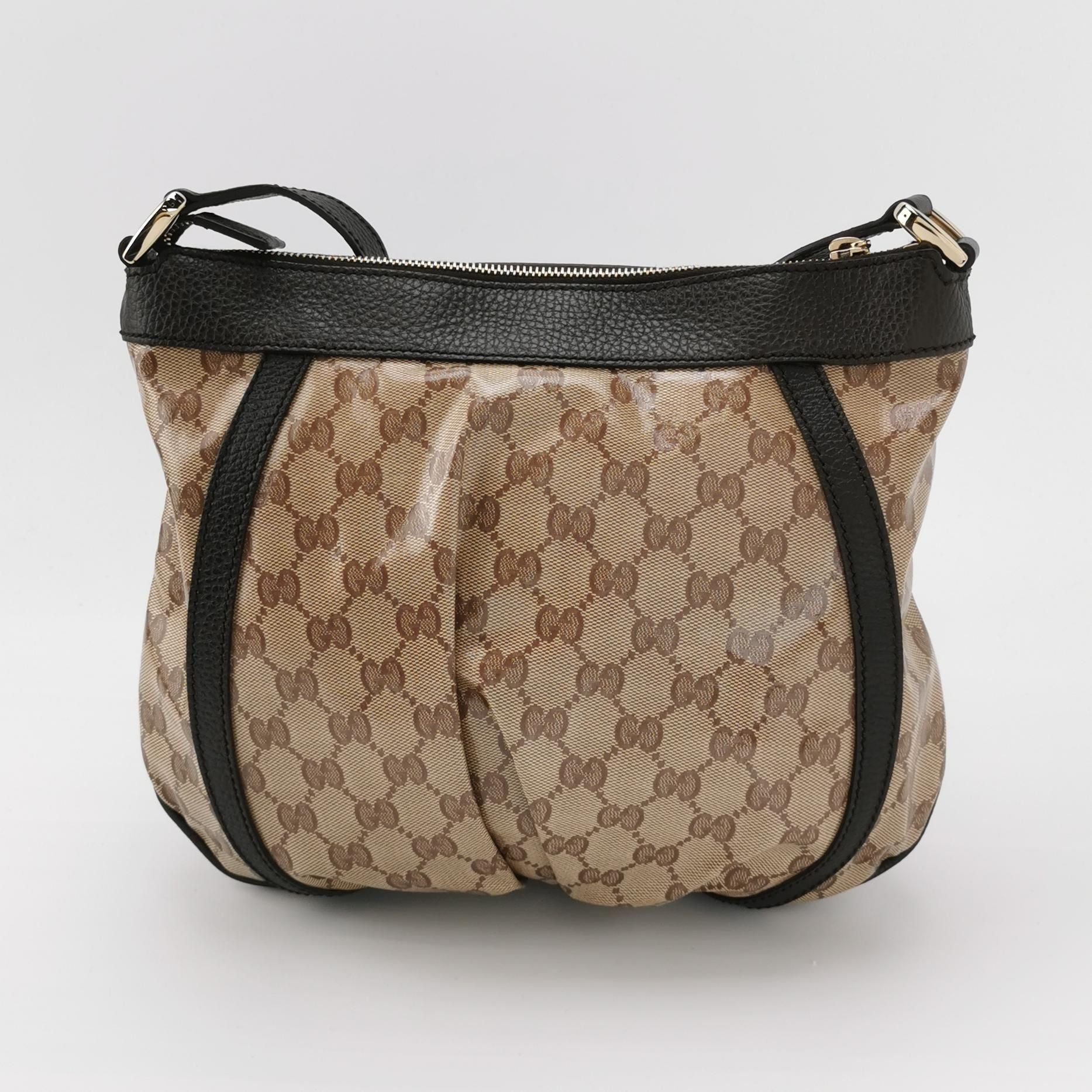 Gucci Coated Canvas GG Monogram Shoulder Bag 250429781170844