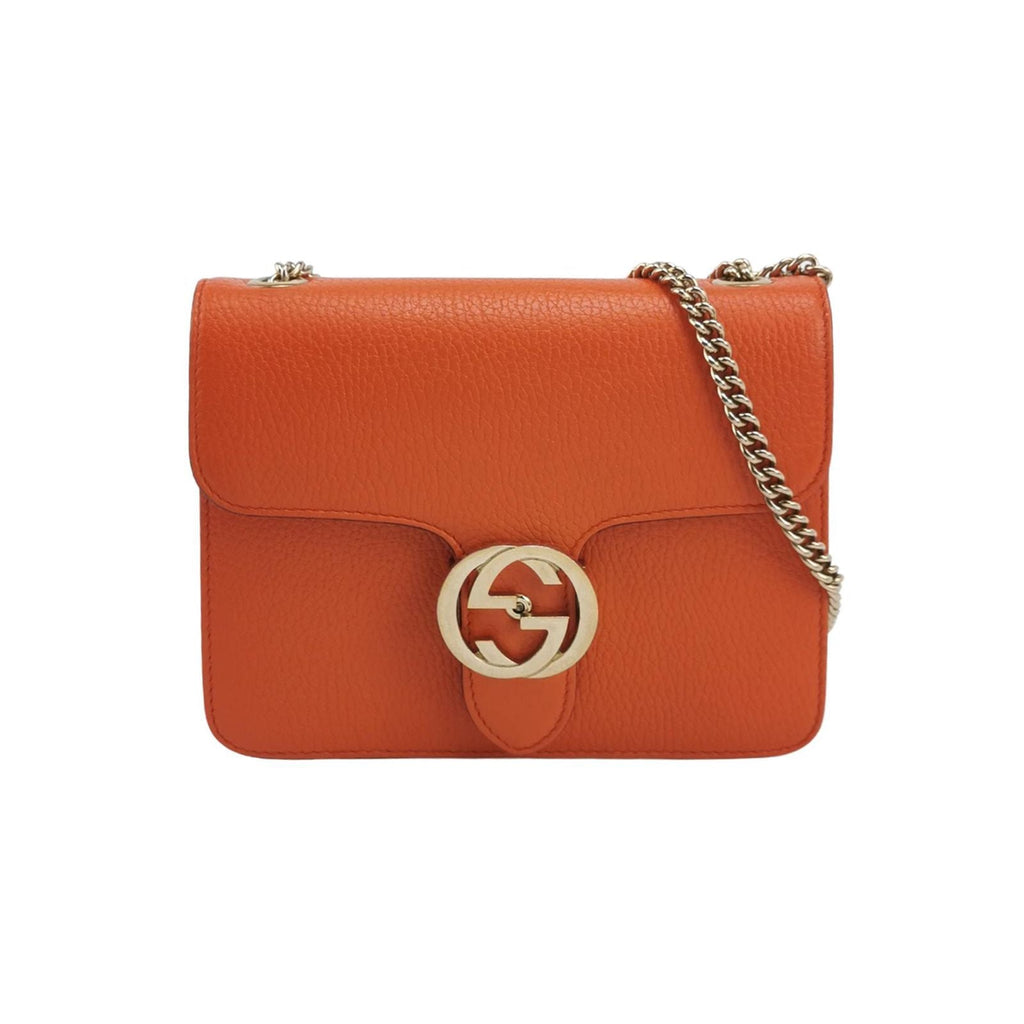 Gucci Interlocking G Leather Shoulder Bag 250428781170046