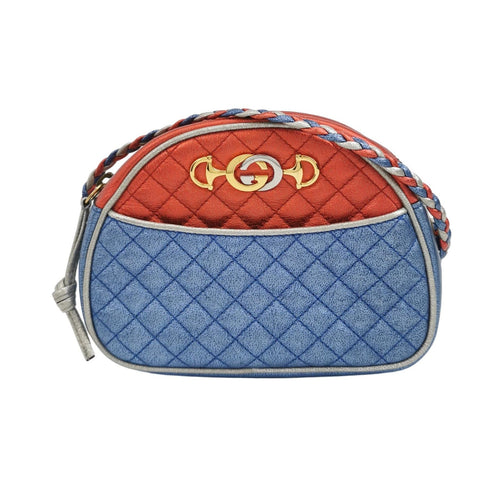 Gucci Zumi Leather Shoulder Bag with Double G and Horsebit Detail 047852900264