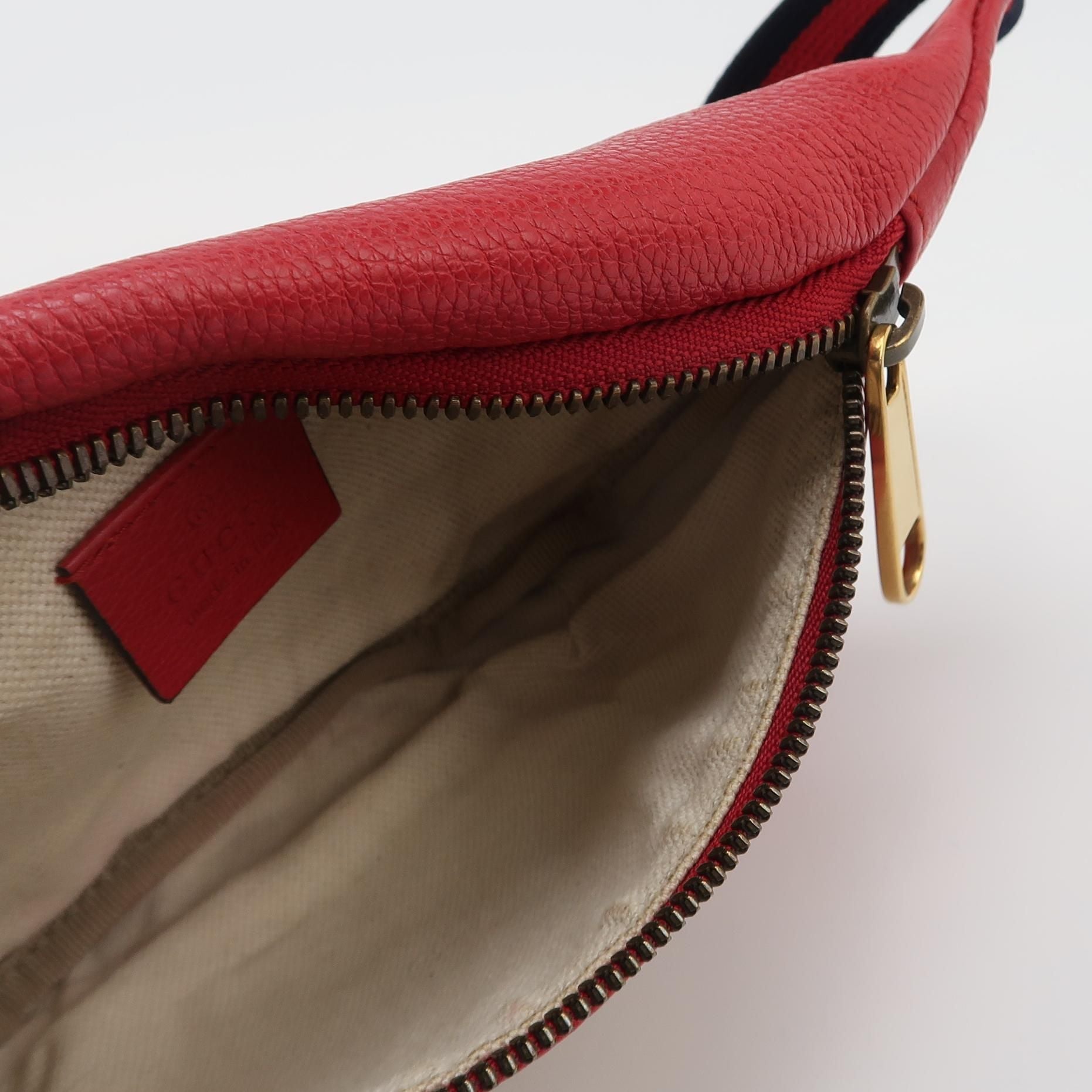 Gucci Print Leather Logo Drawstring Waist Bag Chest Bag 250430781173249