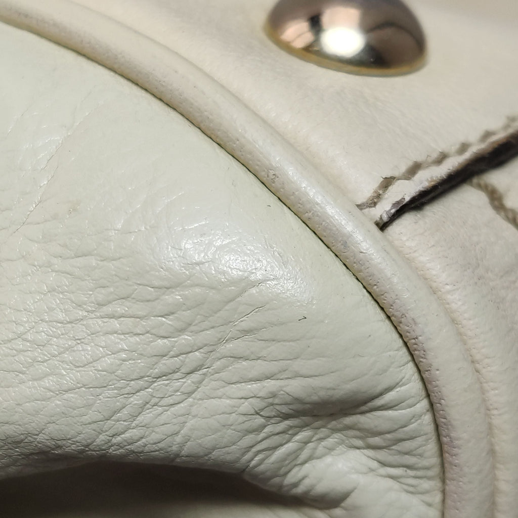 Gucci Duchessa Leather Bow Accent Monogram Shoulder Bag 047852900031