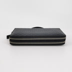 Gucci Calfskin Solid Double C Monogram Zip Top Handle Bag 250427781168488