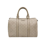 Gucci Leather Monogram Logo Tote Bag 047853000591