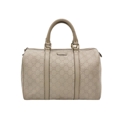 Gucci Leather Monogram Logo Tote Bag 047853000591