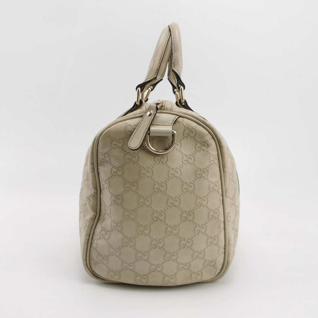 Gucci Leather Monogram Logo Tote Bag 250426781165897