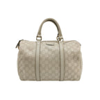 Gucci Leather Monogram Logo Tote Bag 250426781165897