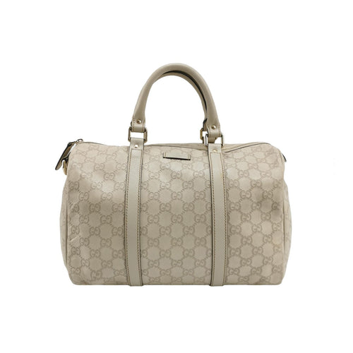 Gucci Leather Monogram Logo Tote Bag 250426781165897