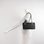 Gucci GG Canvas and Leather Shoulder Bag 250426781166061