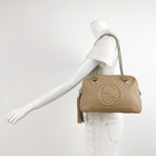 Gucci Soho Leather Tassel-Embellished GG Boston Shoulder Bag 250427781168435