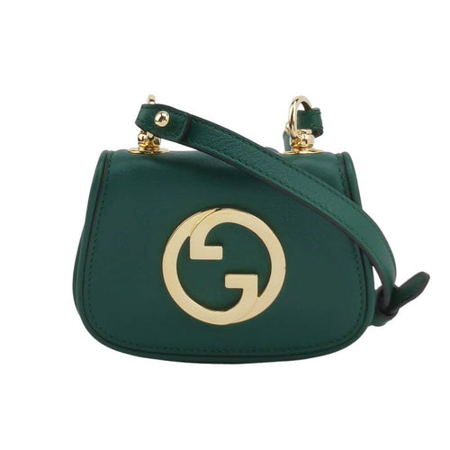 Gucci Blondie Leather Solid GG Logo Crossbody Bag 250426781166469