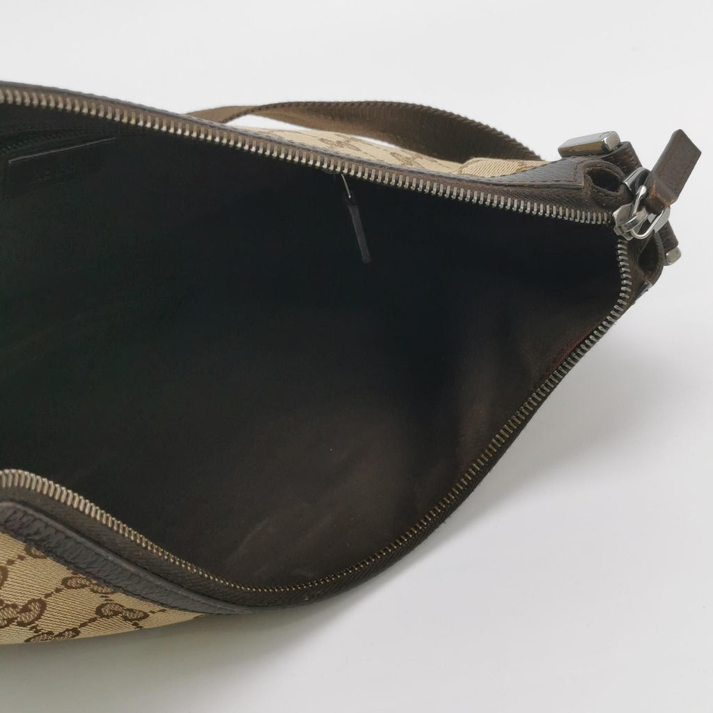 Gucci GG Canvas and Leather Shoulder Bag 250425781164948