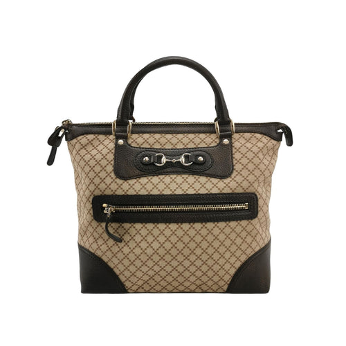 Gucci GG Canvas and Leather Horsebit Hobo Bag 047852700362