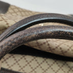 Gucci GG Canvas and Leather Horsebit Hobo Bag 047852700362