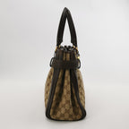 Gucci GG Canvas and Leather Tote Bag 047852301124