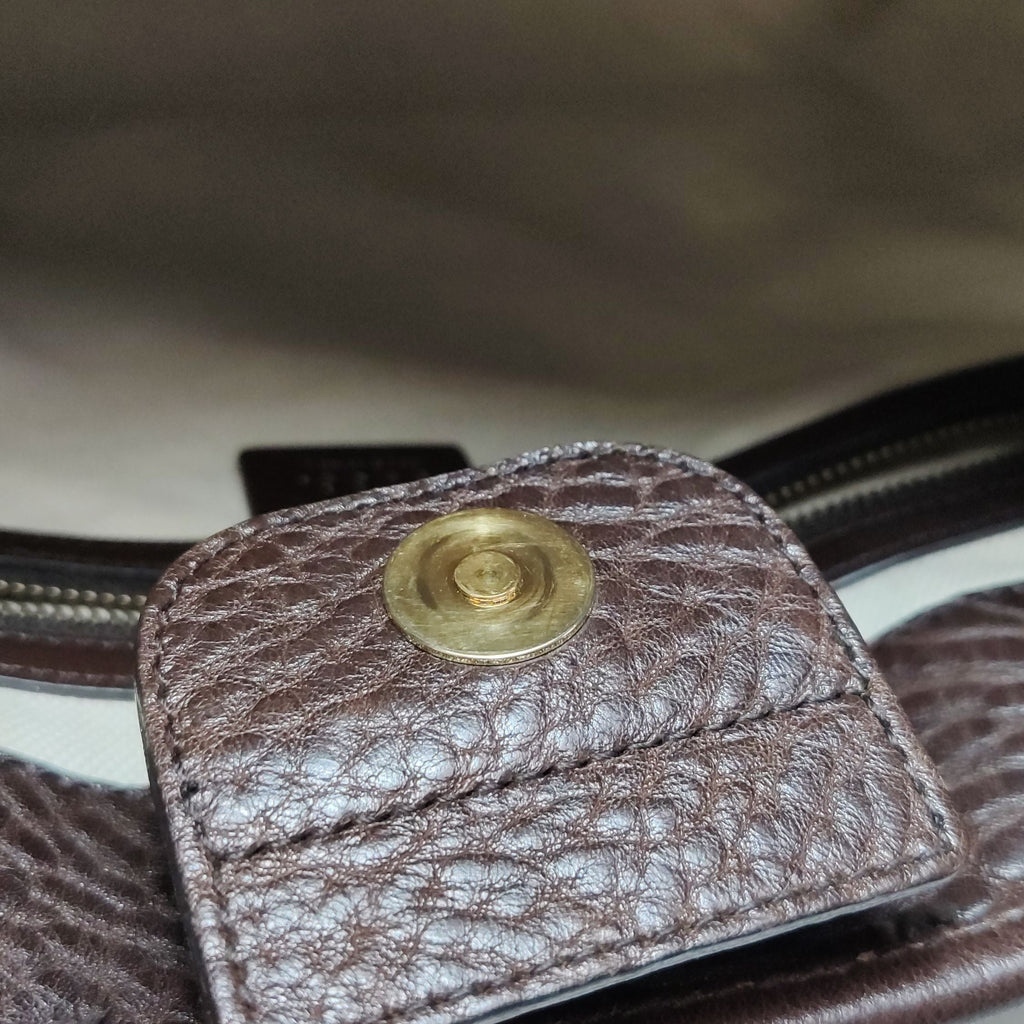 Gucci GG Canvas and Leather Tote Bag 047852301124
