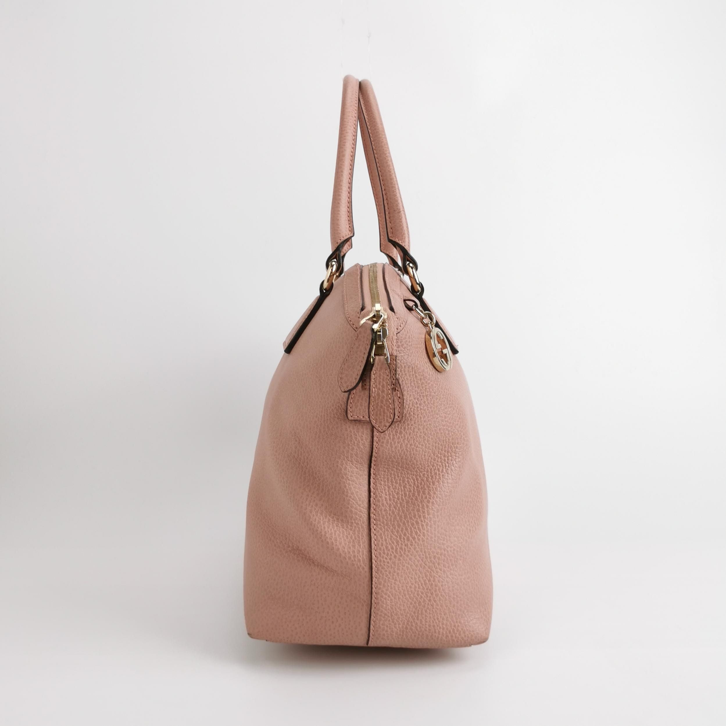 Gucci Interlocking G Logo Zip Crossbody Shoulder Bag 250424781163078