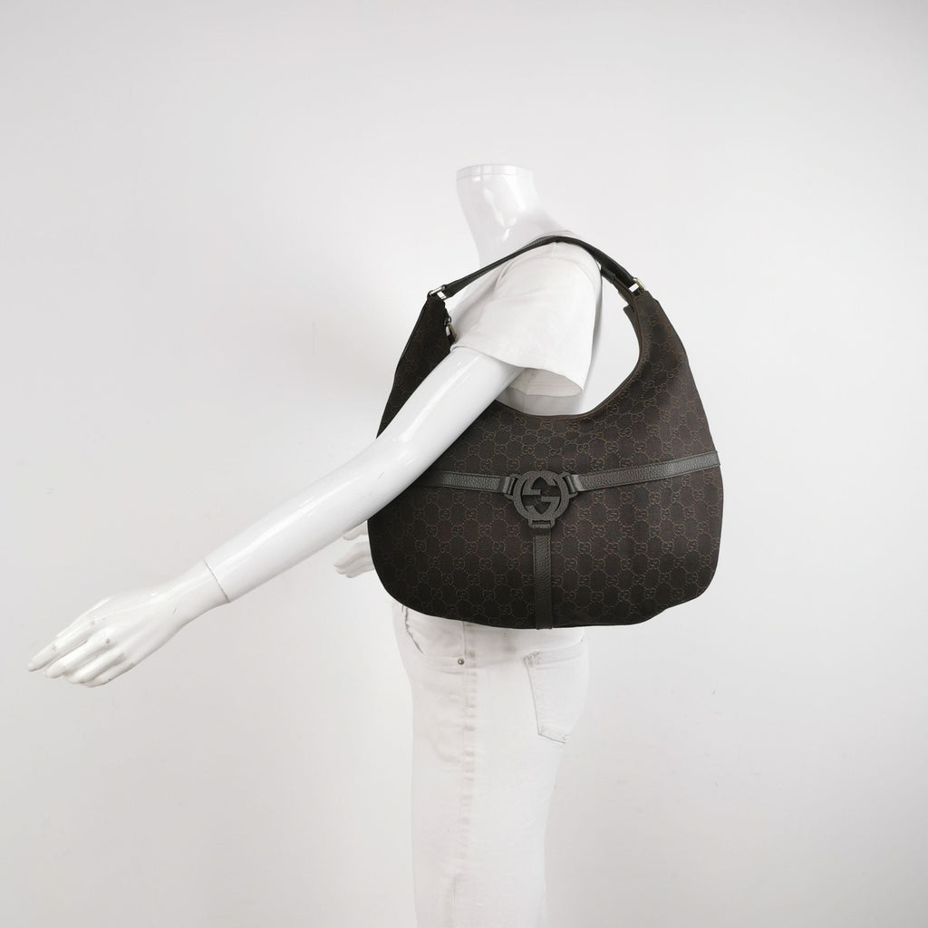 Gucci GG Canvas Shoulder Bag 250424781163444