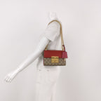 Gucci Padlock Small Leather Monogram Lock Shoulder Bag 047852500099