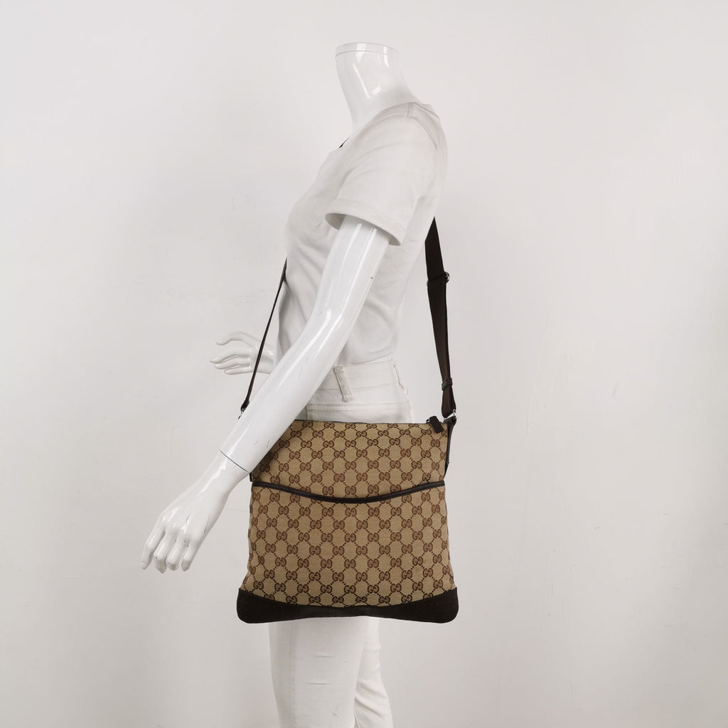 Gucci GG Canvas Crossbody Bag 047852400714