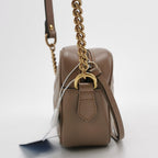 Gucci GG Marmont Mini Leather V-Stitch Double G Logo Camera Crossbody Bag 250417781153242