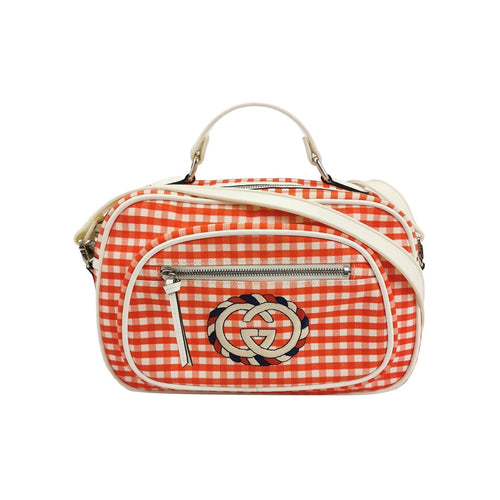 Gucci GG Canvas and Leather Shoulder Bag 250421781159434