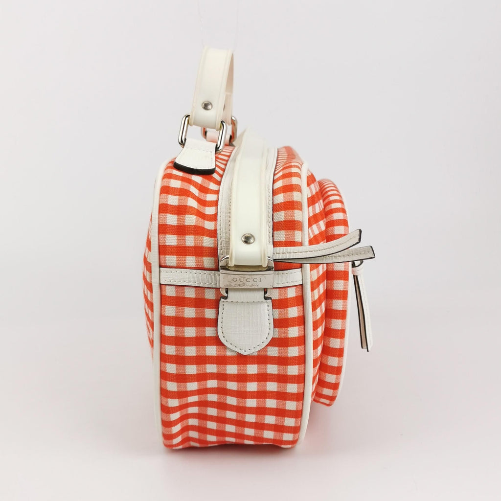 Gucci GG Canvas and Leather Shoulder Bag 250421781159434