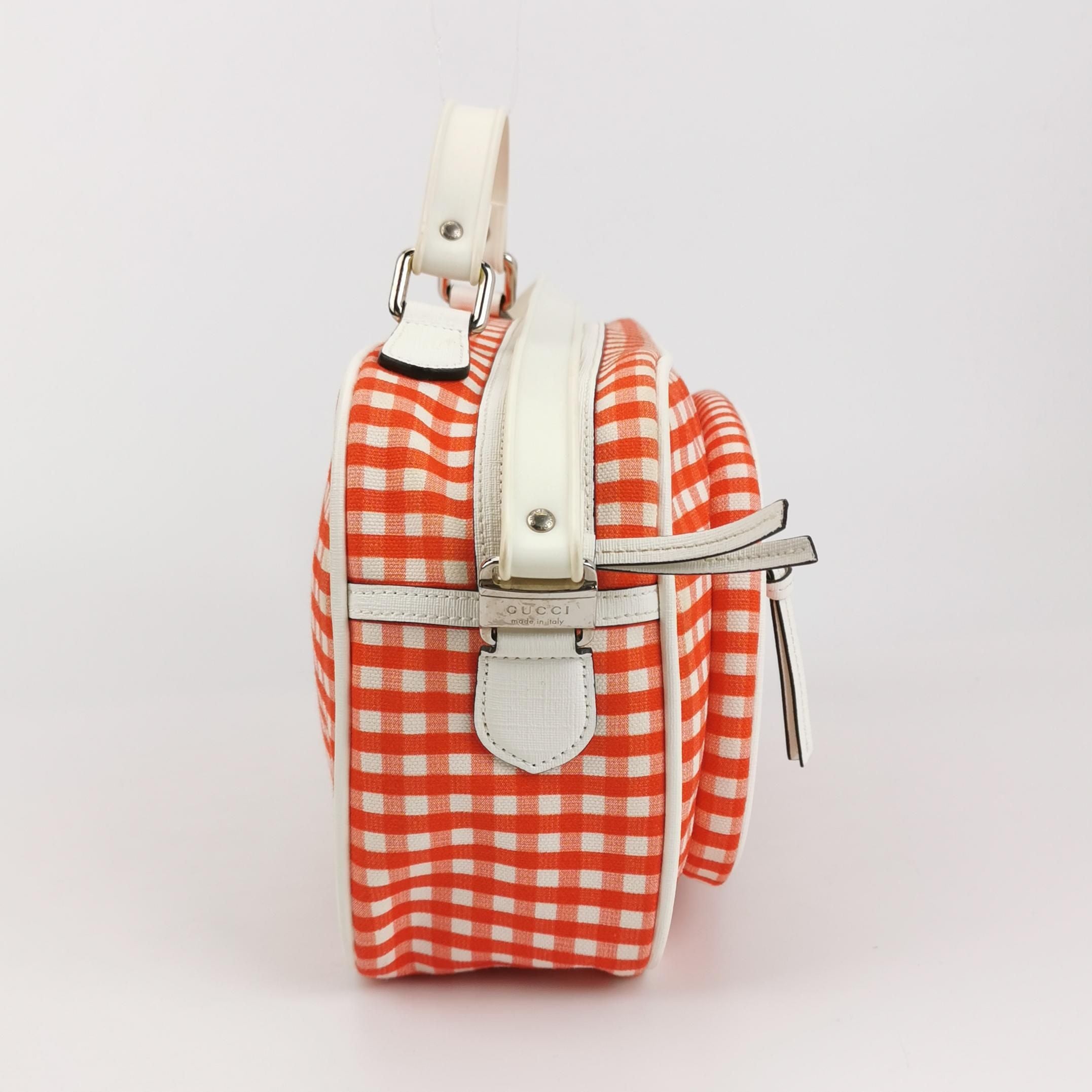 Gucci GG Canvas and Leather Shoulder Bag 250421781159434