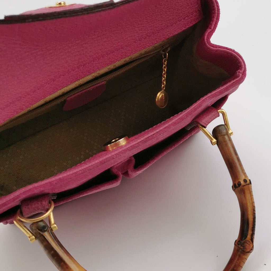 Gucci Bamboo Handle Crossbody Shoulder Bag 250422781159831