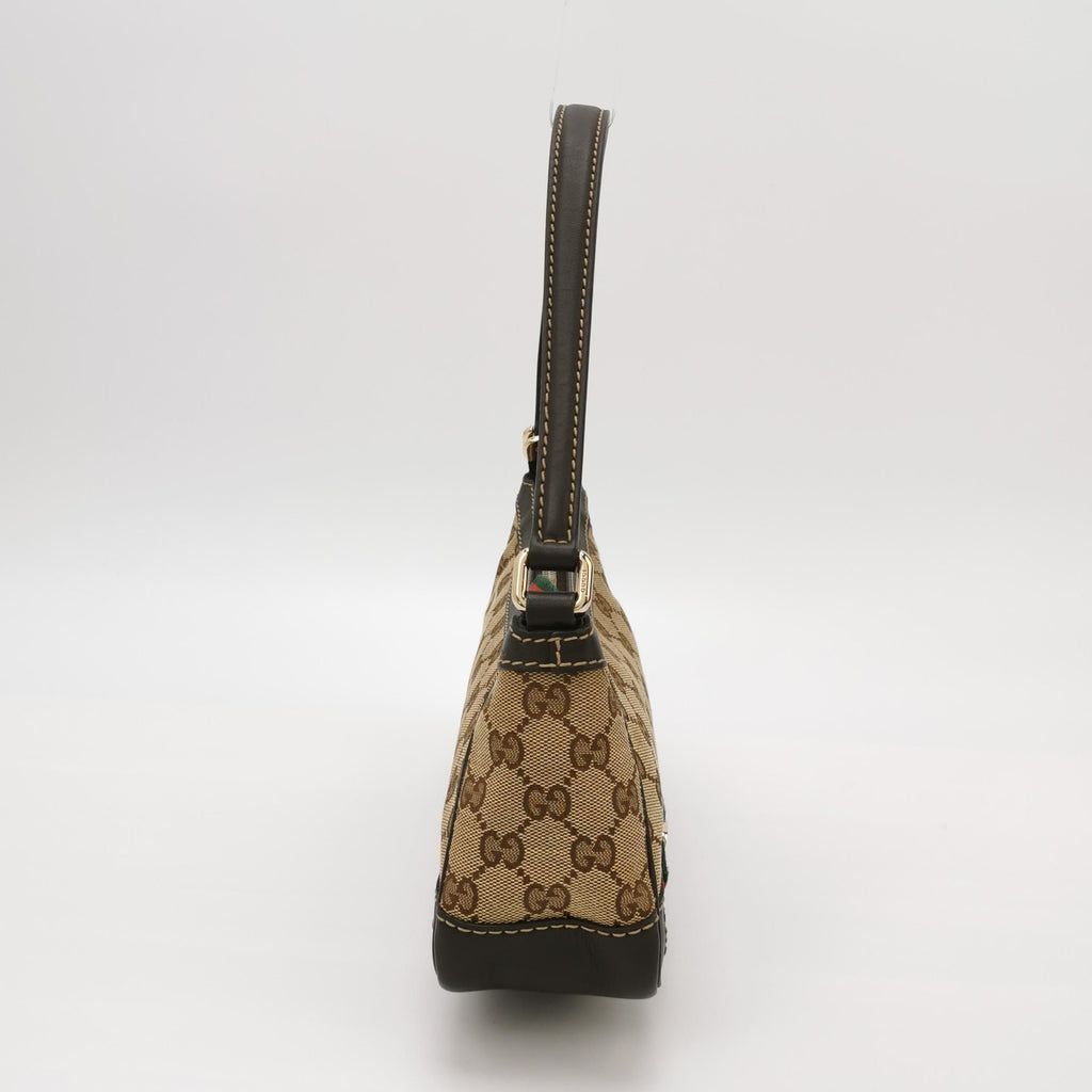 Gucci GG Canvas and Leather Shoulder Bag 250418781154166