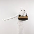 Gucci GG Canvas and Leather Shoulder Bag 250418781154166