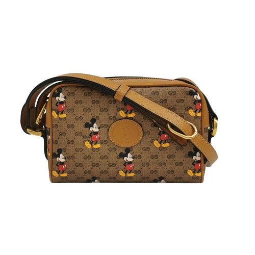 Gucci Disney Collaboration GG Canvas Crossbody Bag 250419781155967