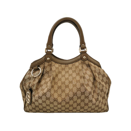 Gucci Sukey Leather GG Monogram Shoulder Bag 250422781160511