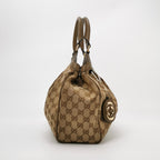 Gucci Sukey Leather GG Monogram Shoulder Bag 250422781160511