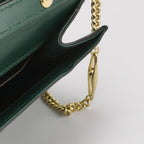 Gucci Zumi Leather Double G Horsebit Shoulder Bag 250419781155321