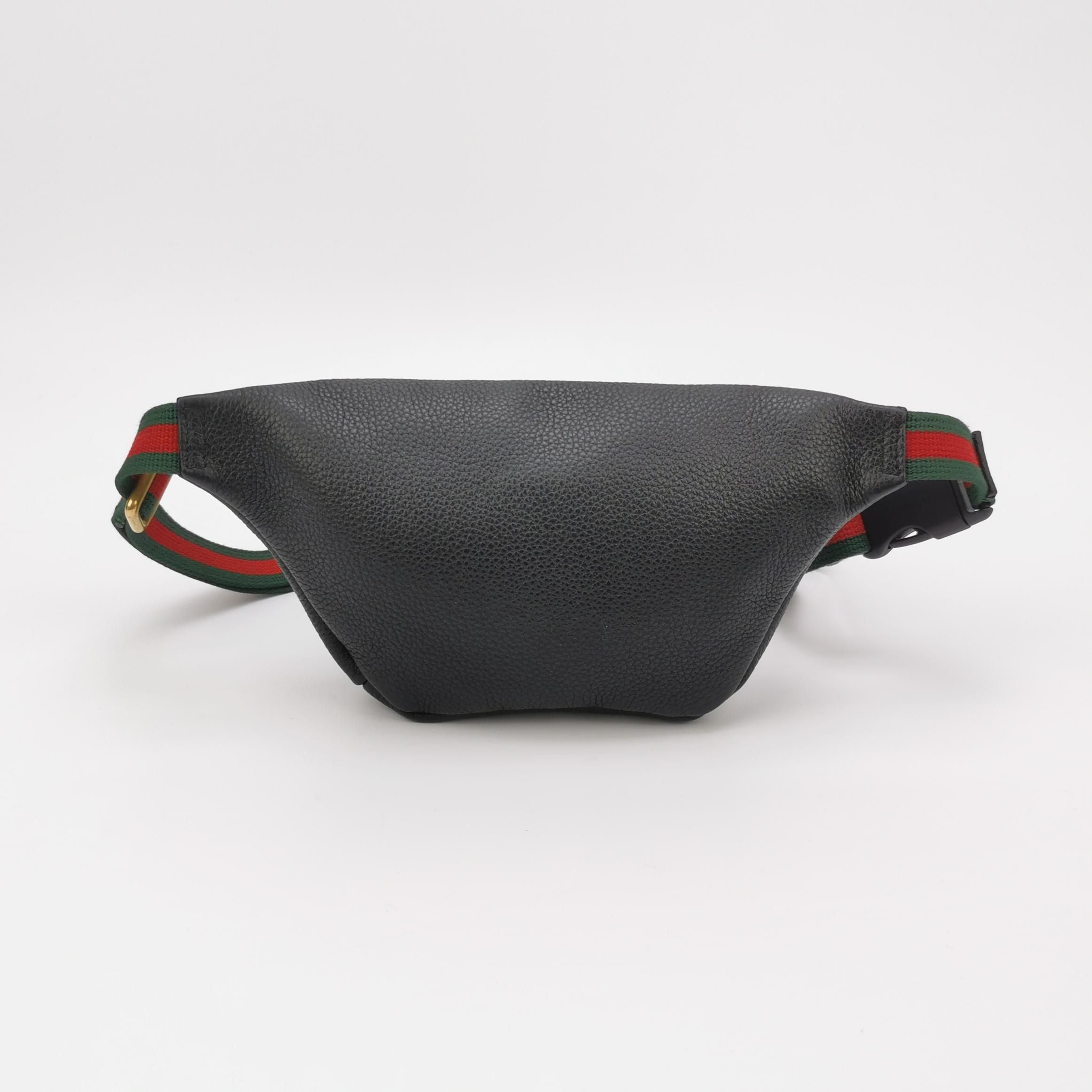 Gucci Print Leather Waist Bag Chest Bag 250420781156381