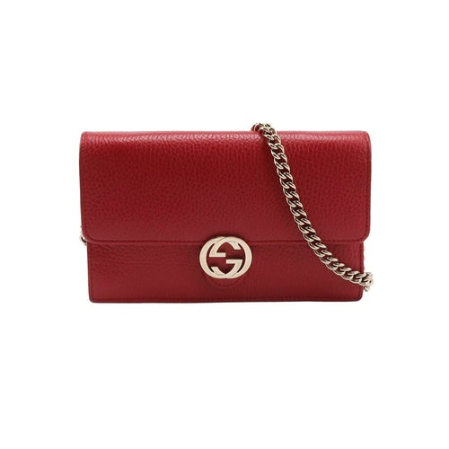 Gucci Interlocking G Leather Shoulder Bag 250421781158602