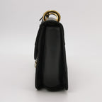 Gucci Queen Margaret Queen Bag Leather Solid Pearl Bee Crossbody Shoulder Bag 250419781155040