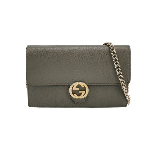 Gucci Interlocking G Leather Crossbody Shoulder Bag 250417781153305