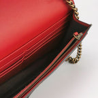 Gucci Queen Margaret Mini Leather Crossbody Bag with Pearl and Bee Detail 250415781149835