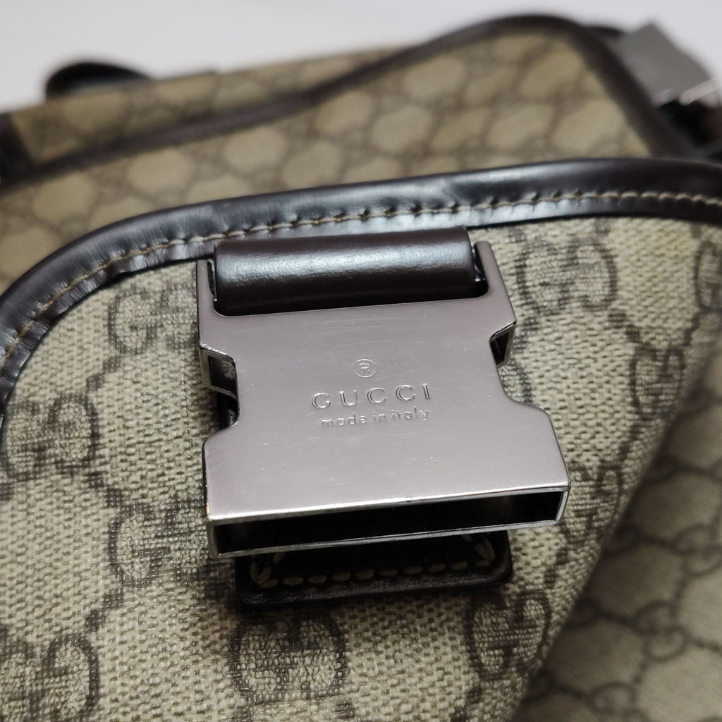 Gucci GG Canvas Interlocking G Logo Shoulder Bag 250413781146367
